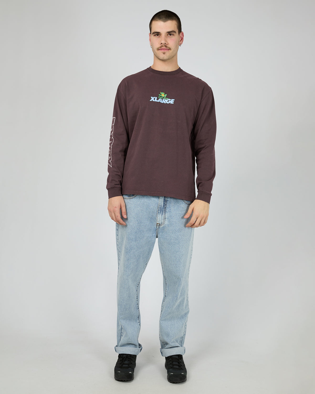 Frog Ls Tee Chocolate Plum