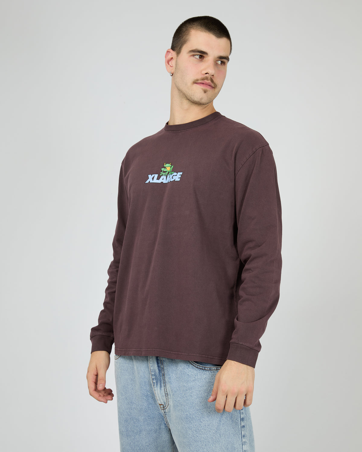Frog Ls Tee Chocolate Plum