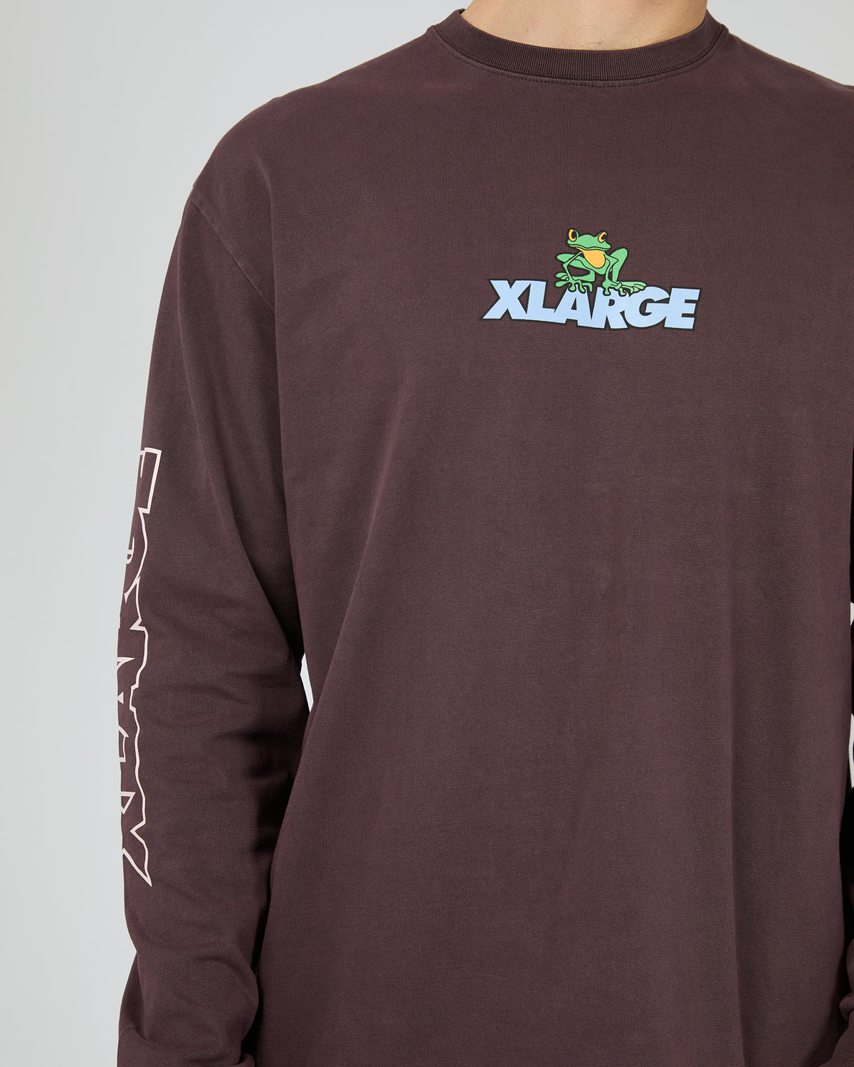 Frog Ls Tee Chocolate Plum