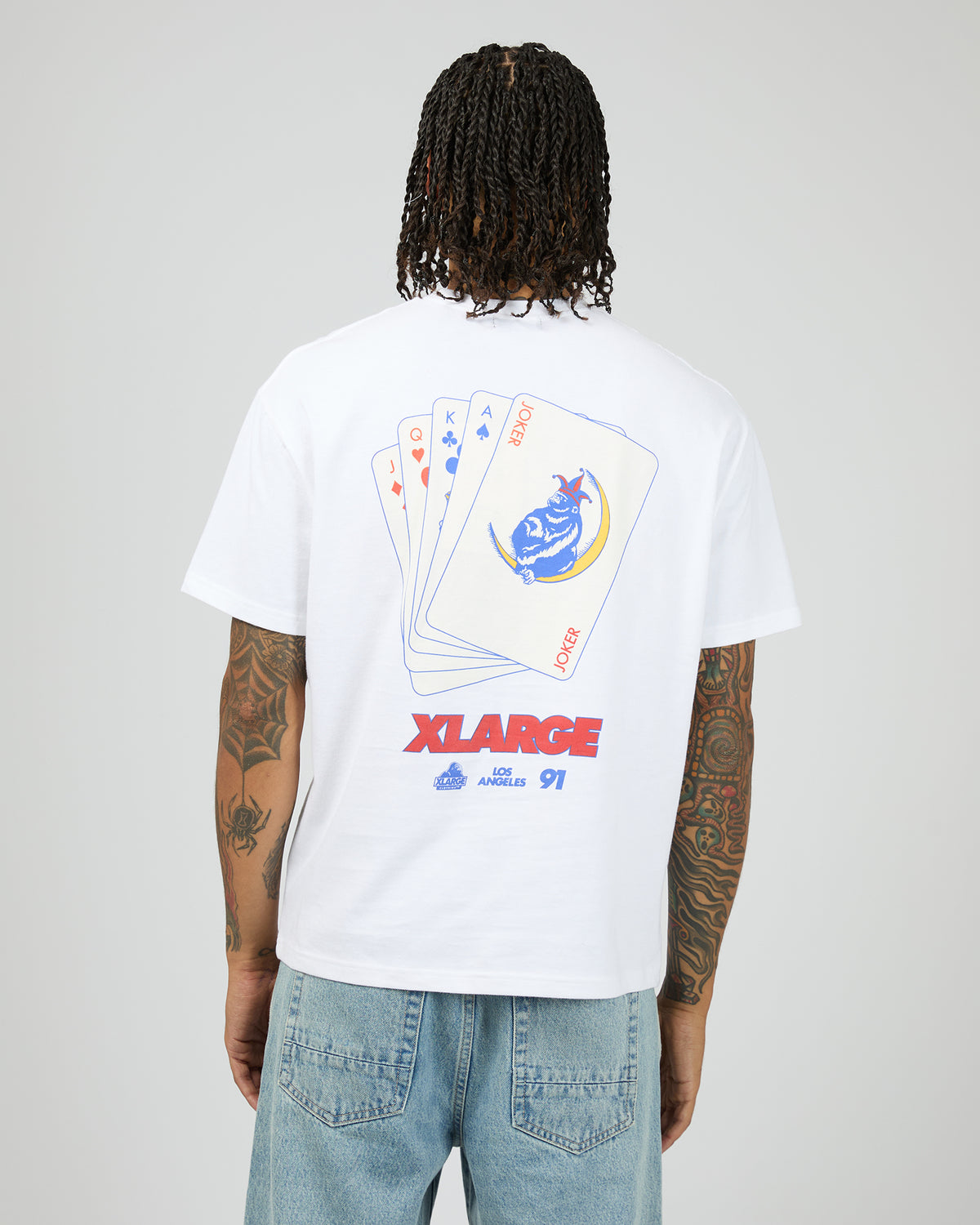 Cards Short Sleeve Tee White