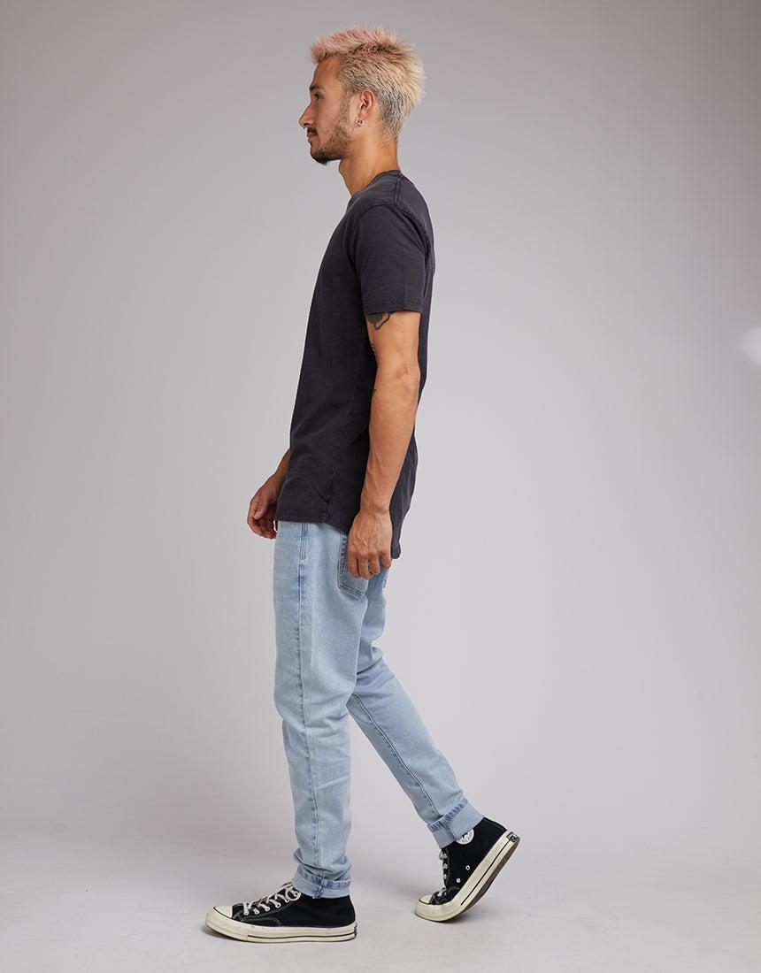 Acid Tail Tee Washed Black