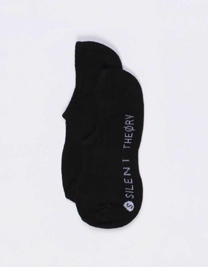 Silent No Show Sock 3 Pack Black