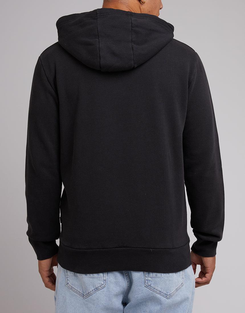 Silent Hoody Washed Black