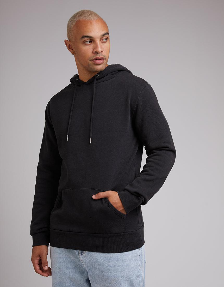 Silent Hoody Washed Black