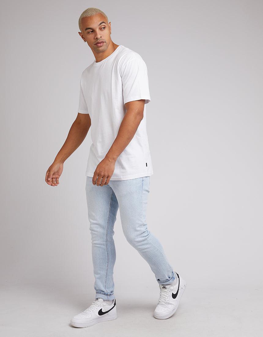A Brand-A Dropped Skinny Mirror Mirror-Edge Clothing