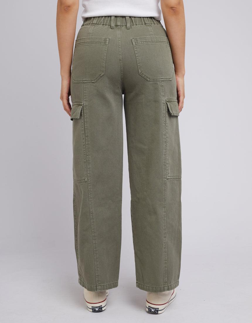 All About Eve-Stevie Cargo Pant Khaki-Edge Clothing