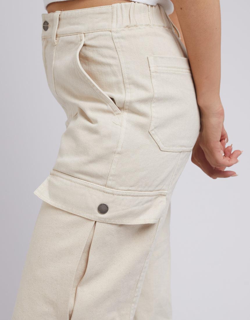 All About Eve-Stevie Cargo Pant Natural-Edge Clothing