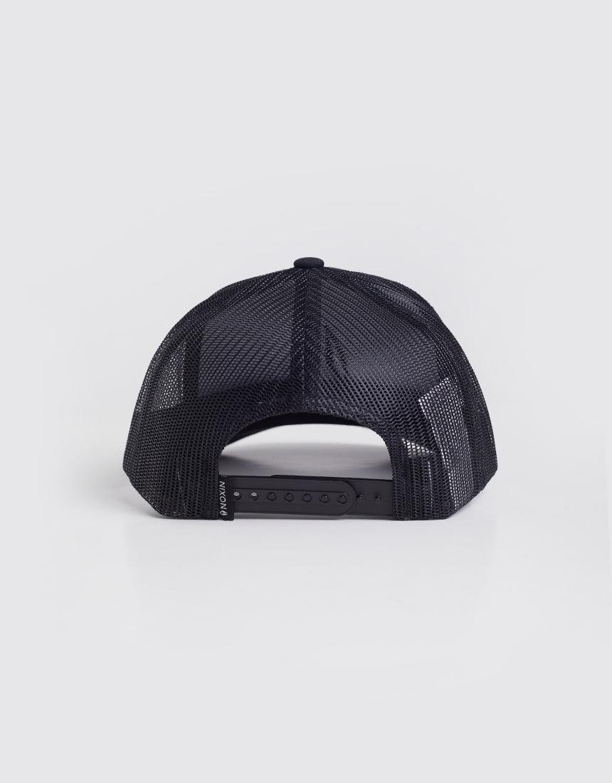 Nixon-Iconed Trucker Hat Black Black-Edge Clothing