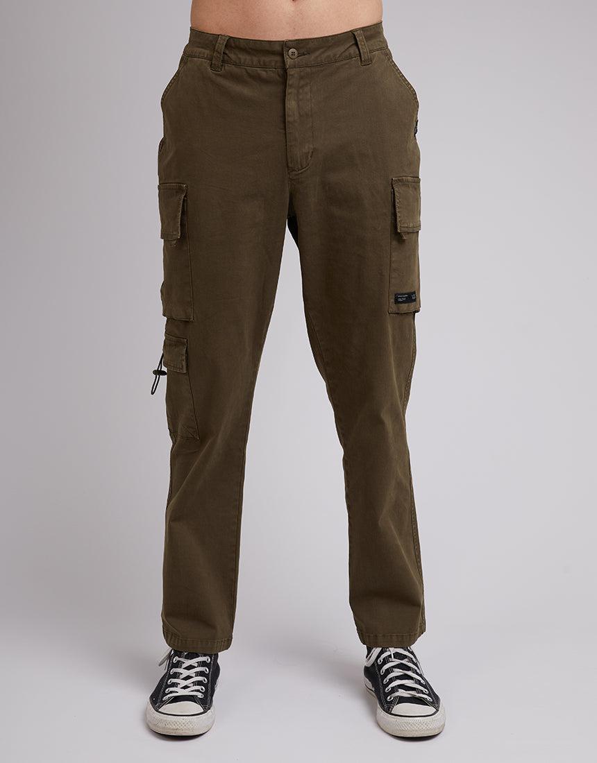 Silent Theory-Military Cargo Pant Khaki-Edge Clothing