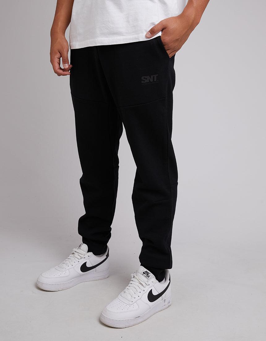 St. Goliath-Tech Track Pant Black-Edge Clothing