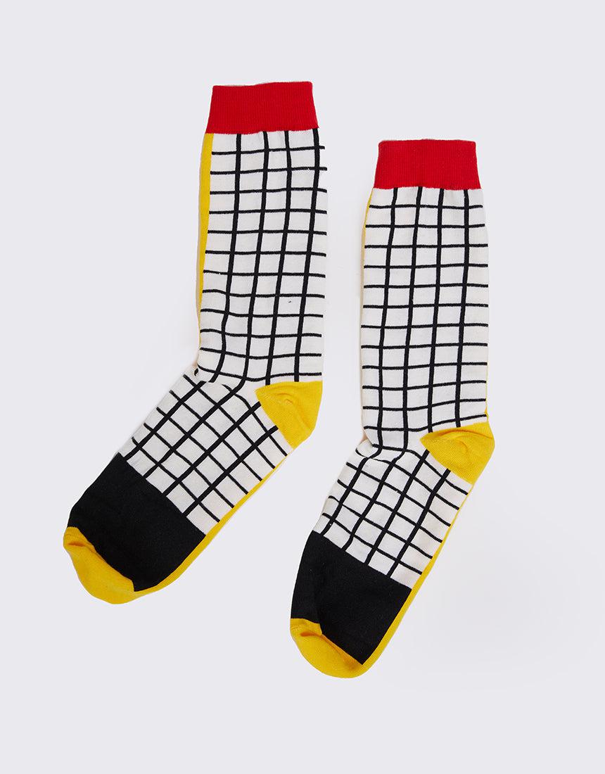 Until-French Fries Socks Multicoloured-Edge Clothing